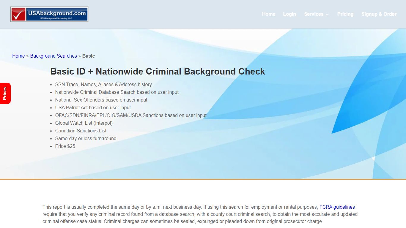 SSN Trace & Natl Criminal Records - Background Check